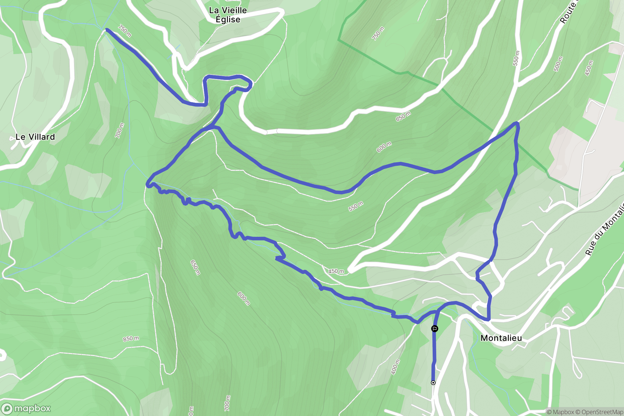 Saint-Vincent-de-Mercuze: routekaart voor buitenactiviteiten - France