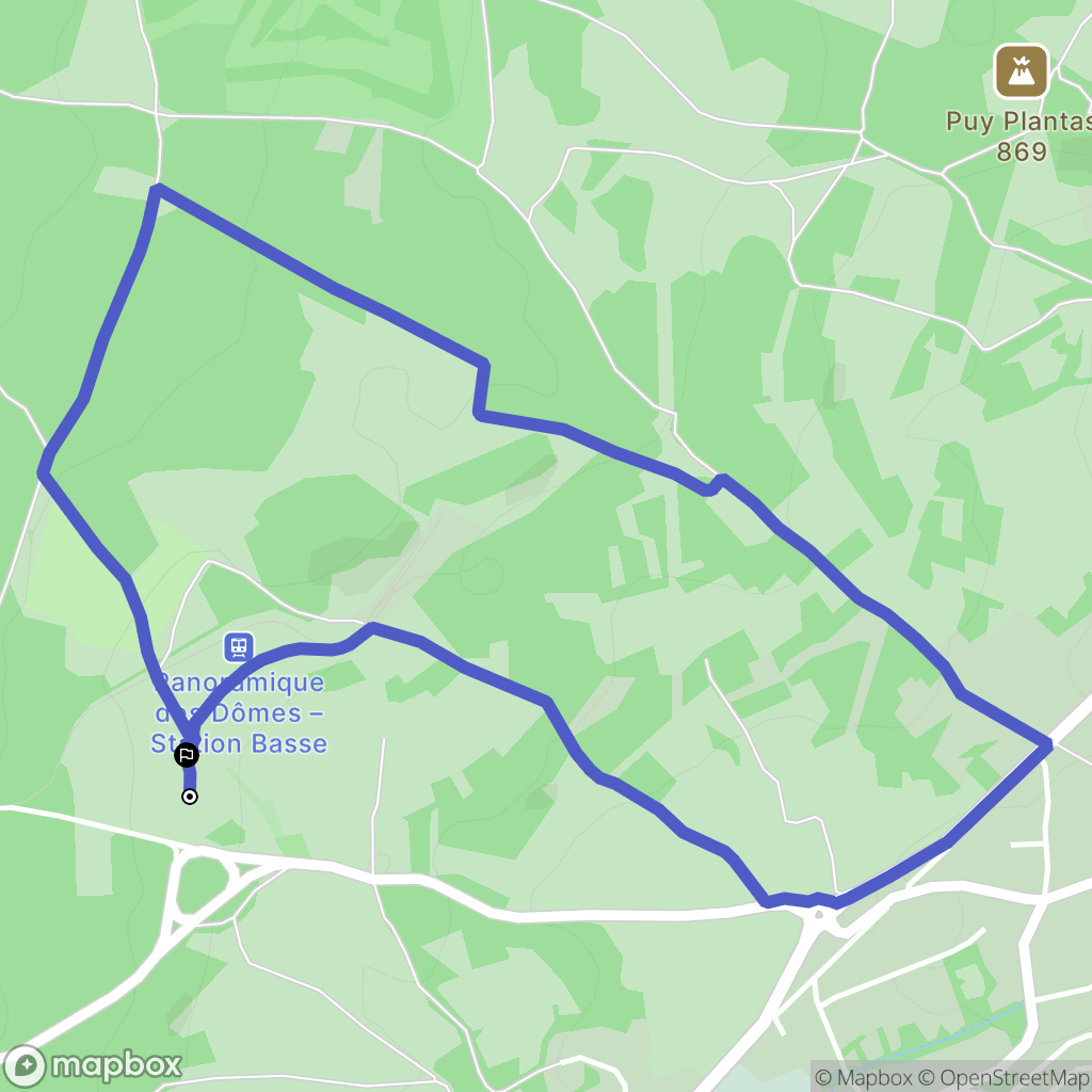 Orcines: routekaart voor buitenactiviteiten - France
