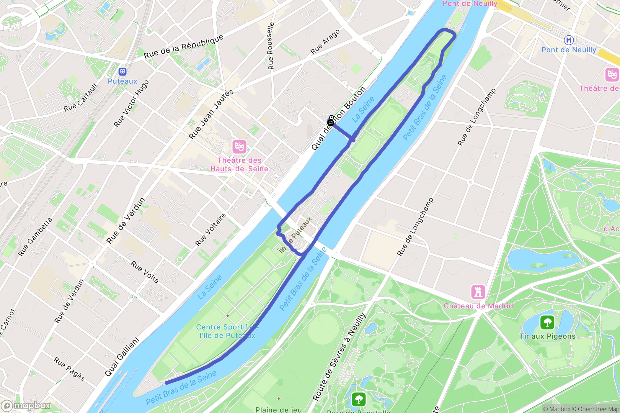 Puteaux: routekaart voor buitenactiviteiten - France