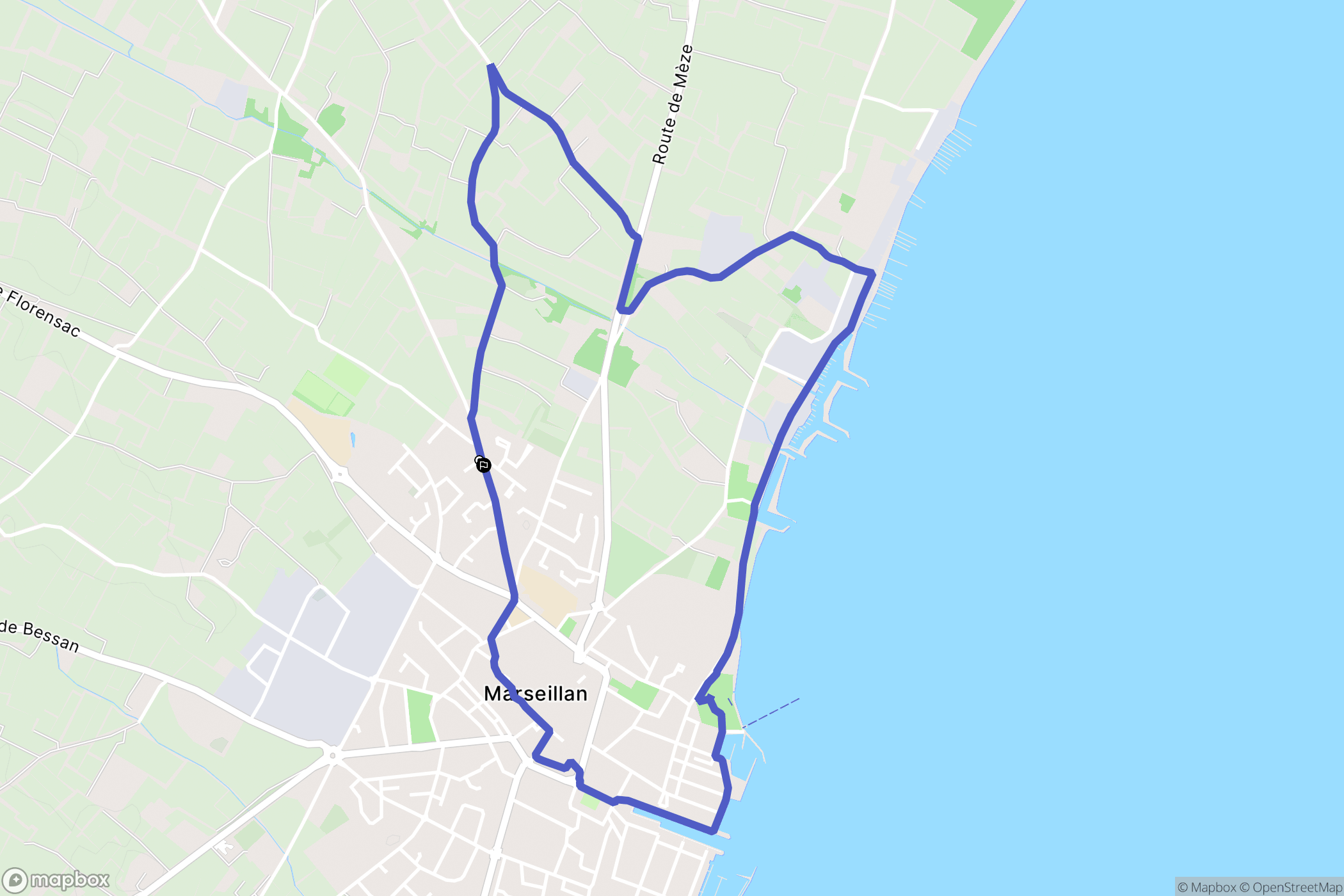 Marseillan: routekaart voor buitenactiviteiten - France