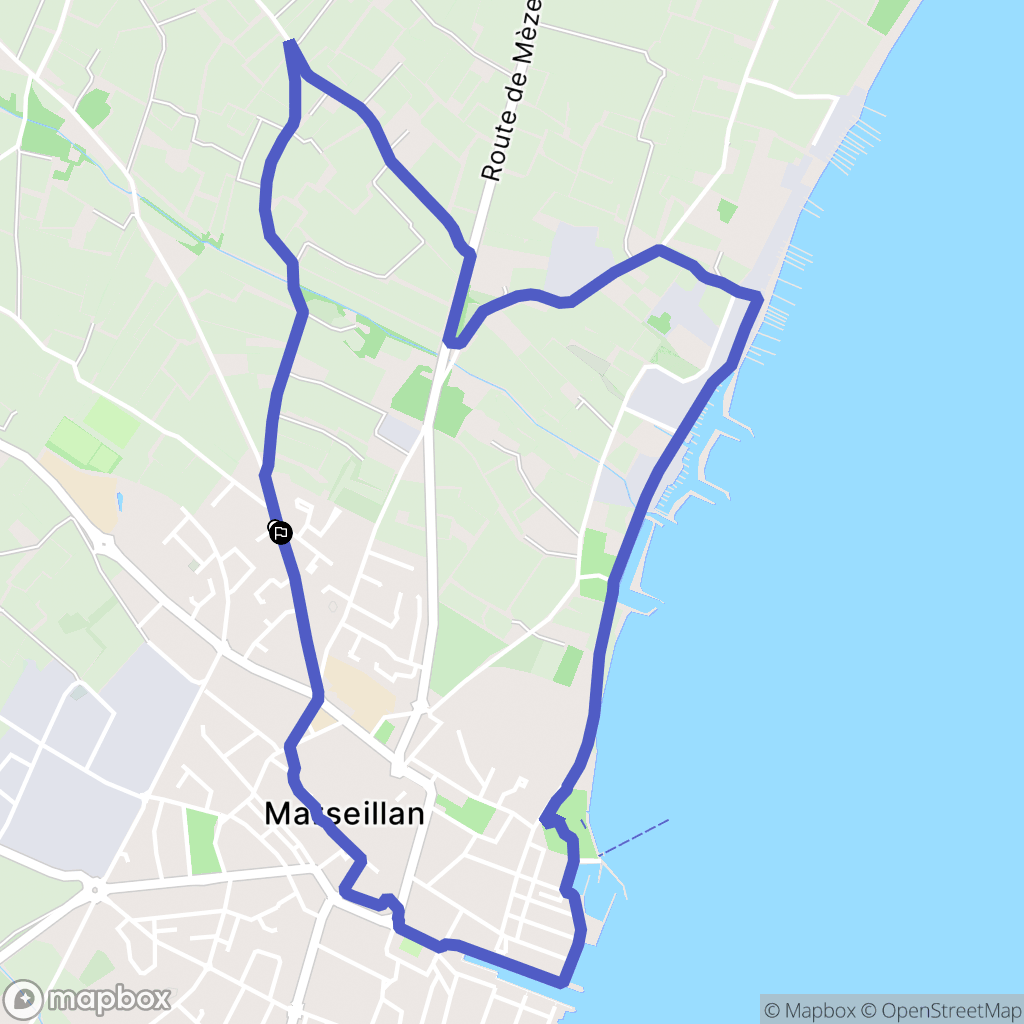 Marseillan: routekaart voor buitenactiviteiten - France