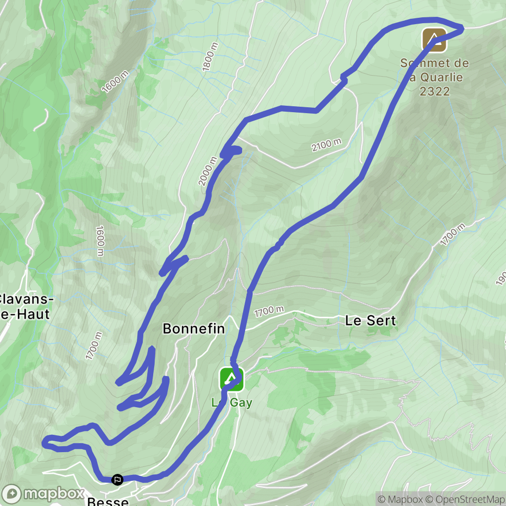 Besse: routekaart voor buitenactiviteiten - France