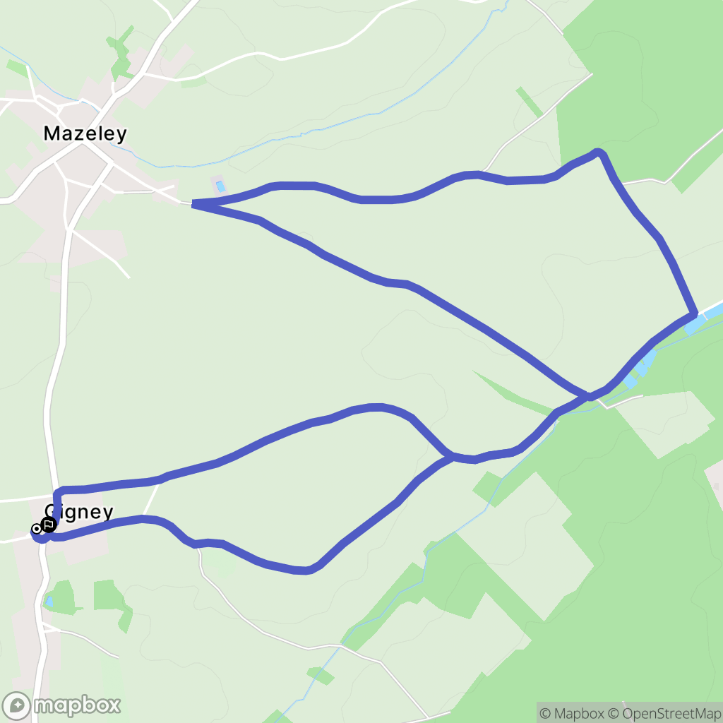 Gigney: routekaart voor buitenactiviteiten - France