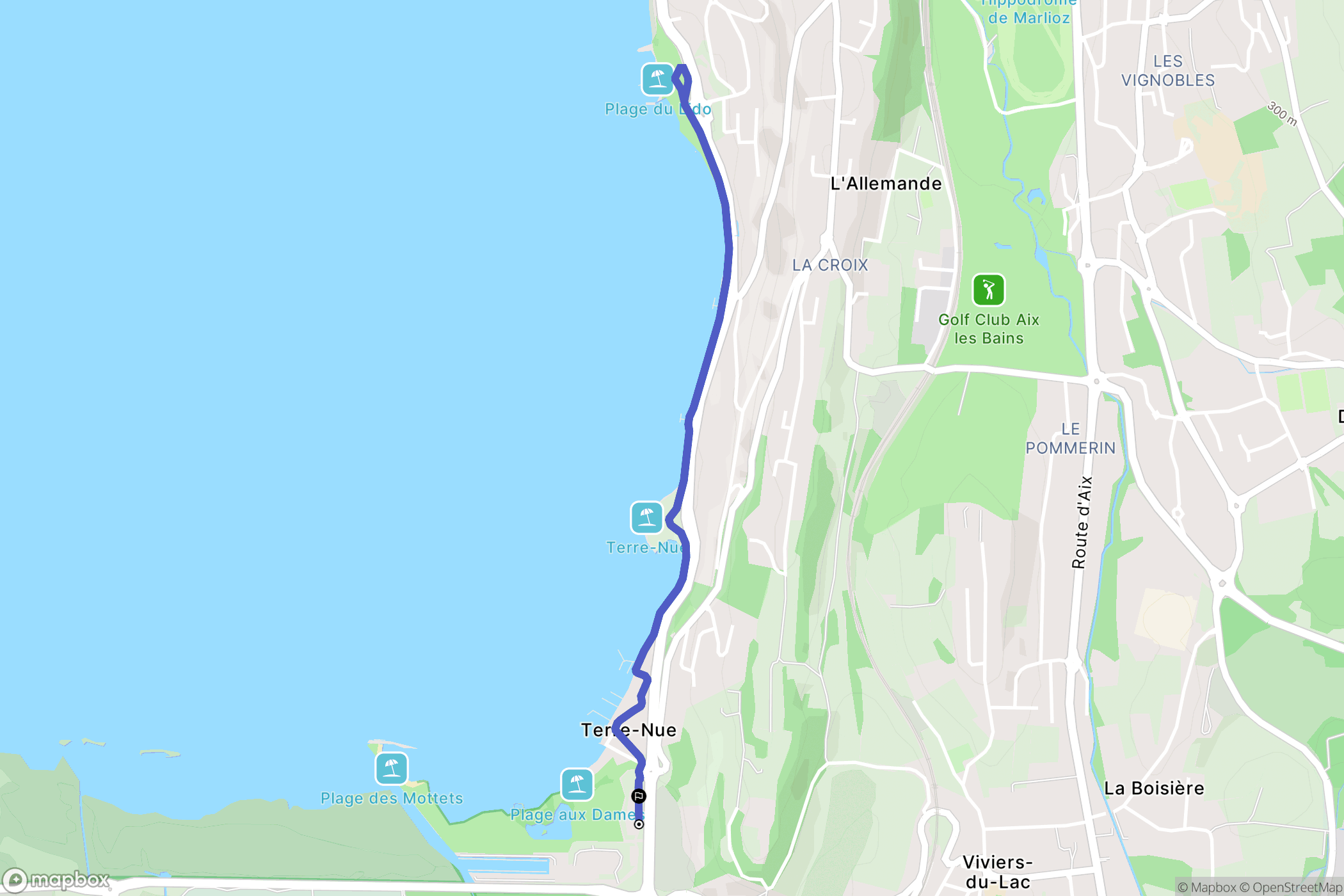 Viviers-du-Lac: routekaart voor buitenactiviteiten - France