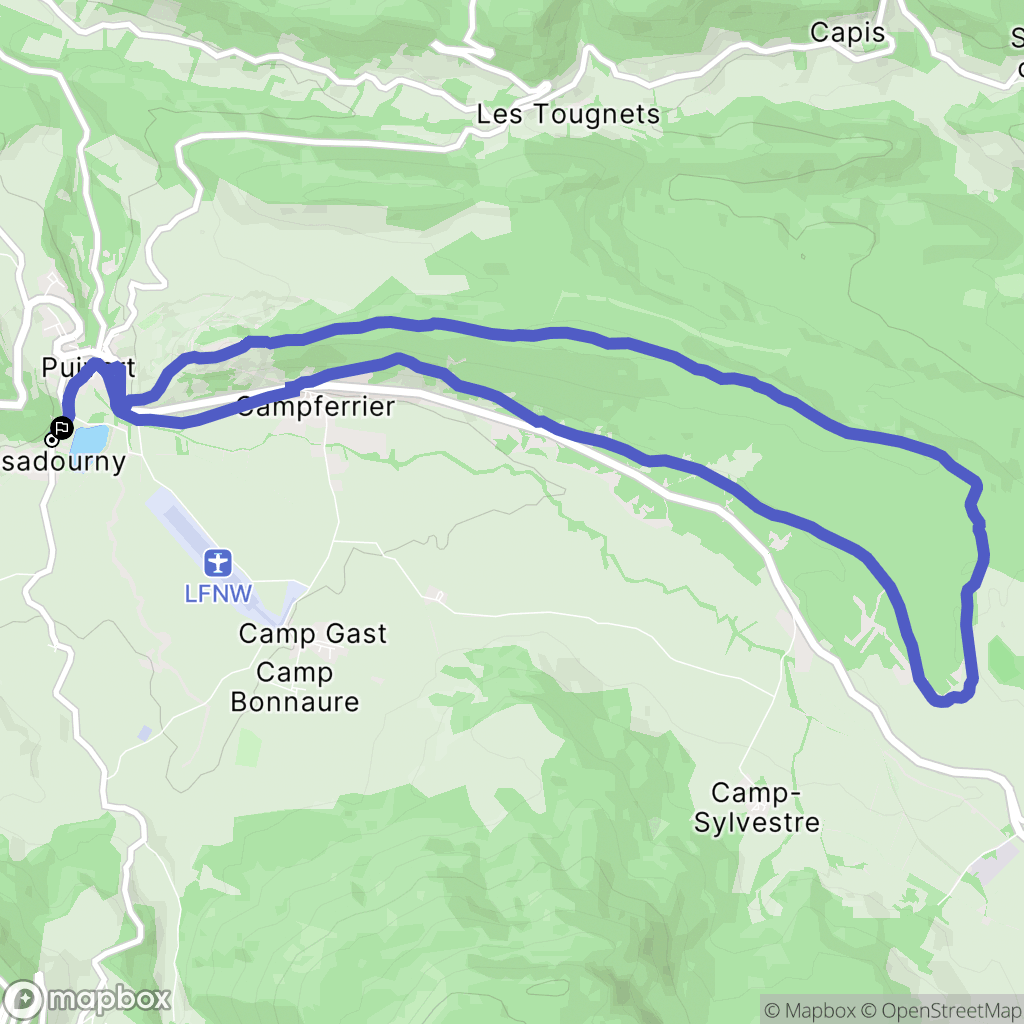 Puivert: routekaart voor buitenactiviteiten - France