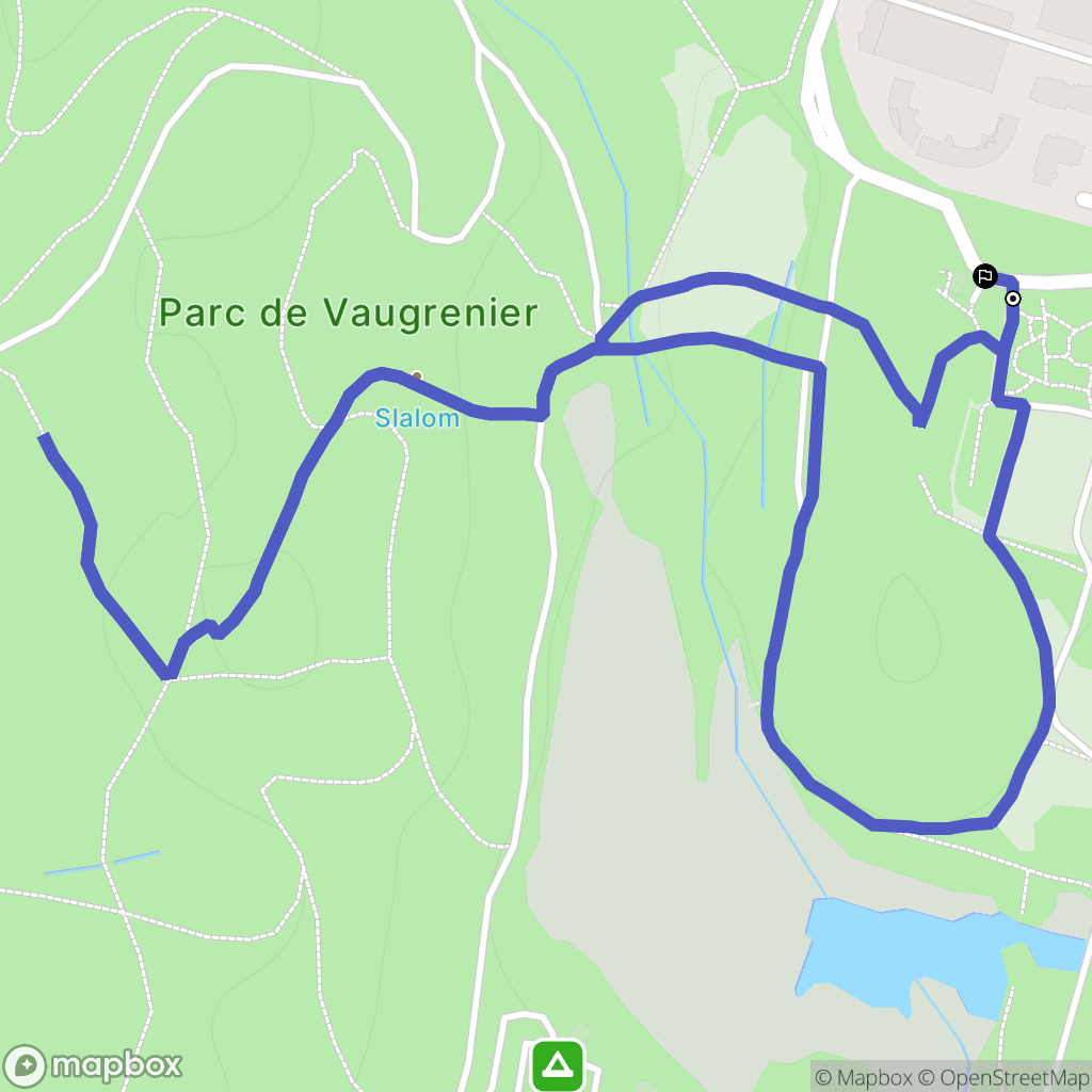 Villeneuve-Loubet : carte du parcours de randonnée - France