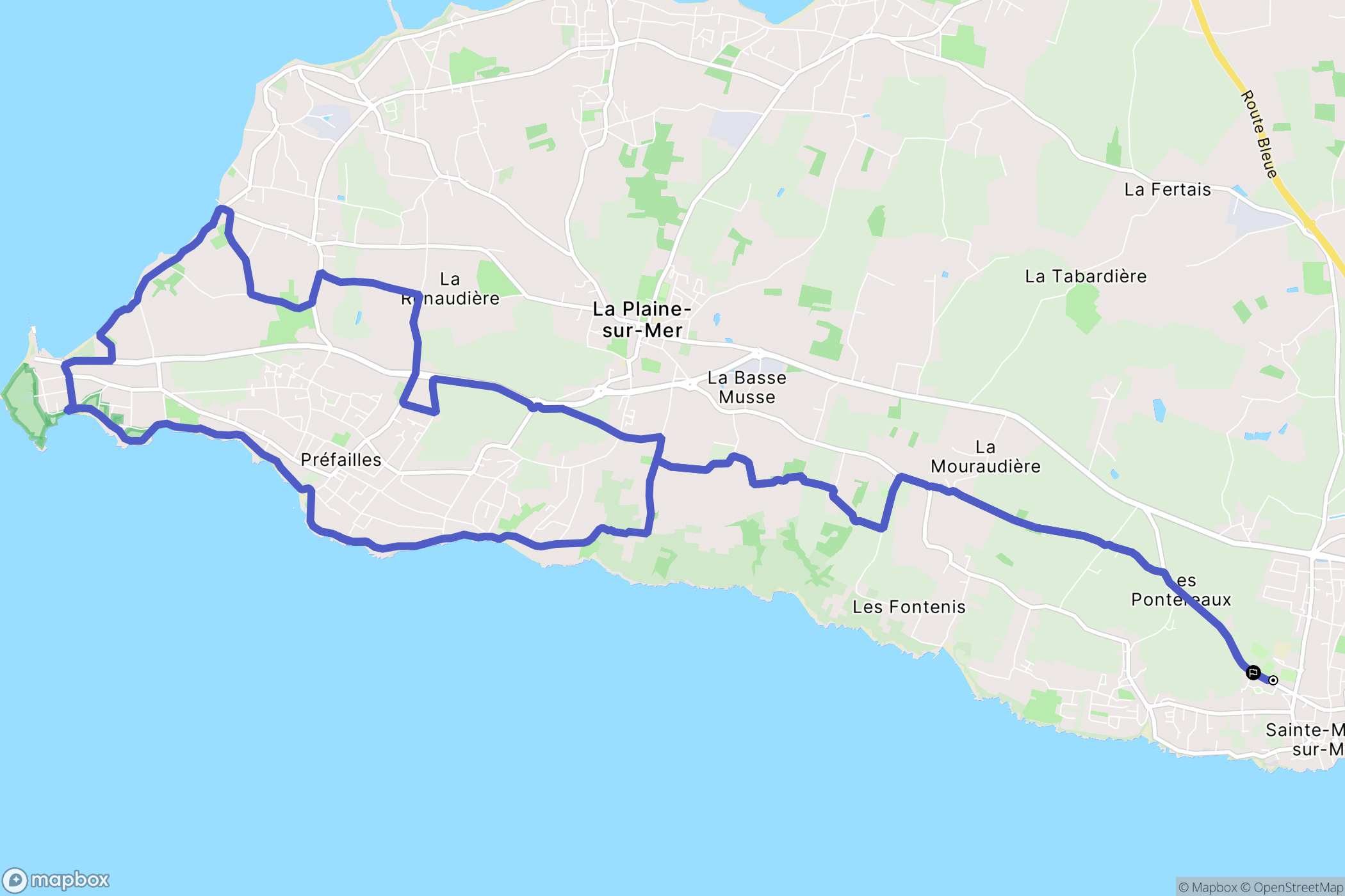 Pornic: routekaart voor buitenactiviteiten - France