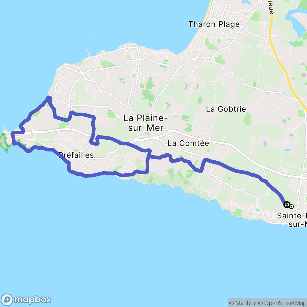 Pornic: routekaart voor buitenactiviteiten - France