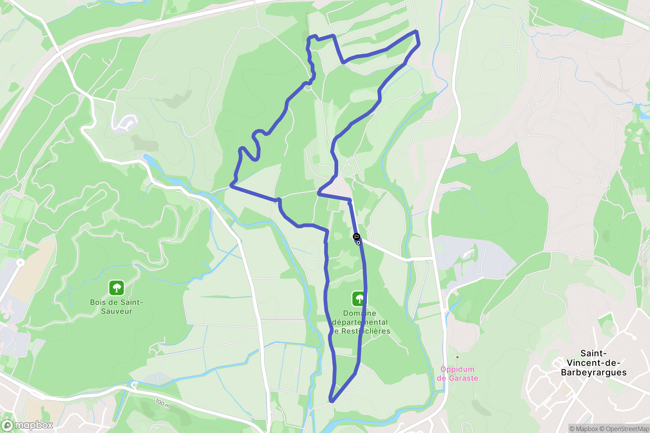 Prades Le Lez: routekaart voor buitenactiviteiten - France