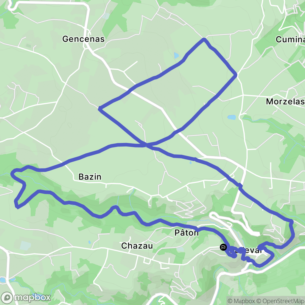 Malleval: routekaart voor buitenactiviteiten - France