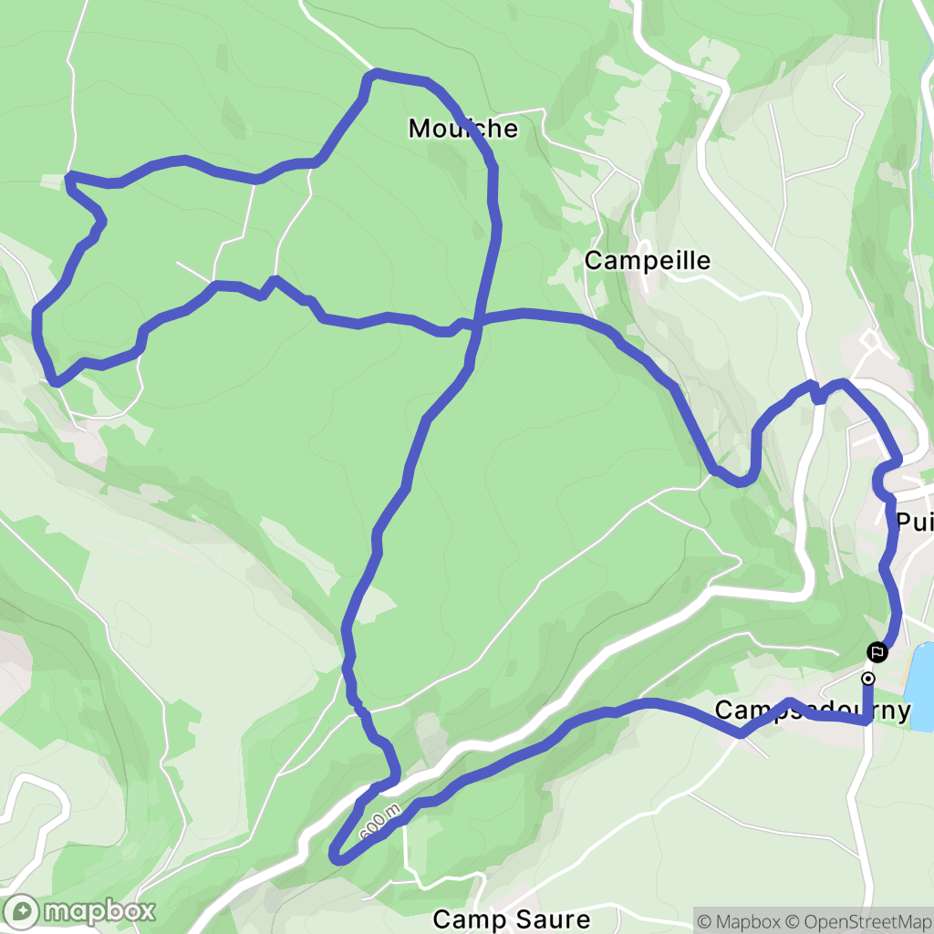 Puivert: routekaart voor buitenactiviteiten - France