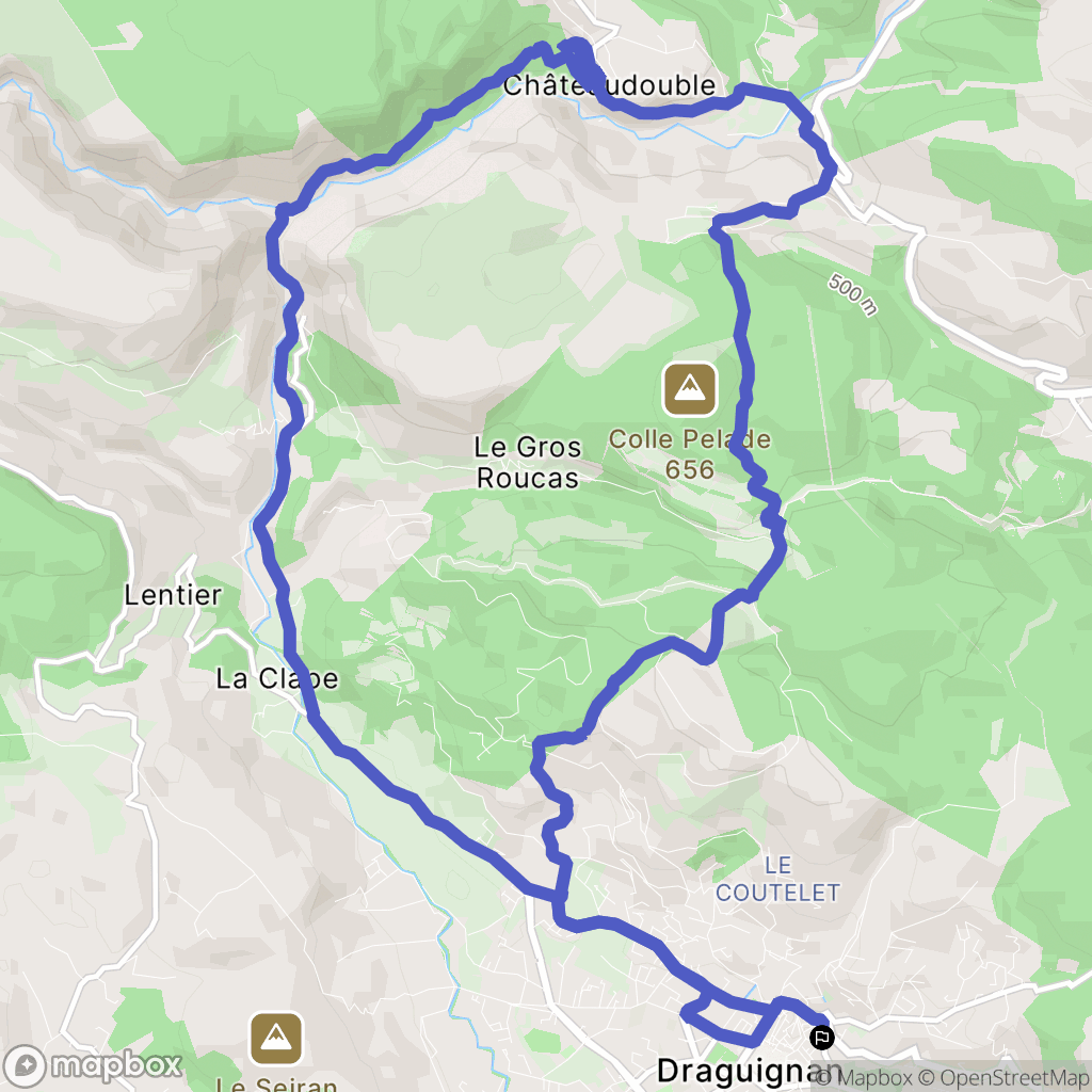Draguignan: routekaart voor buitenactiviteiten - France