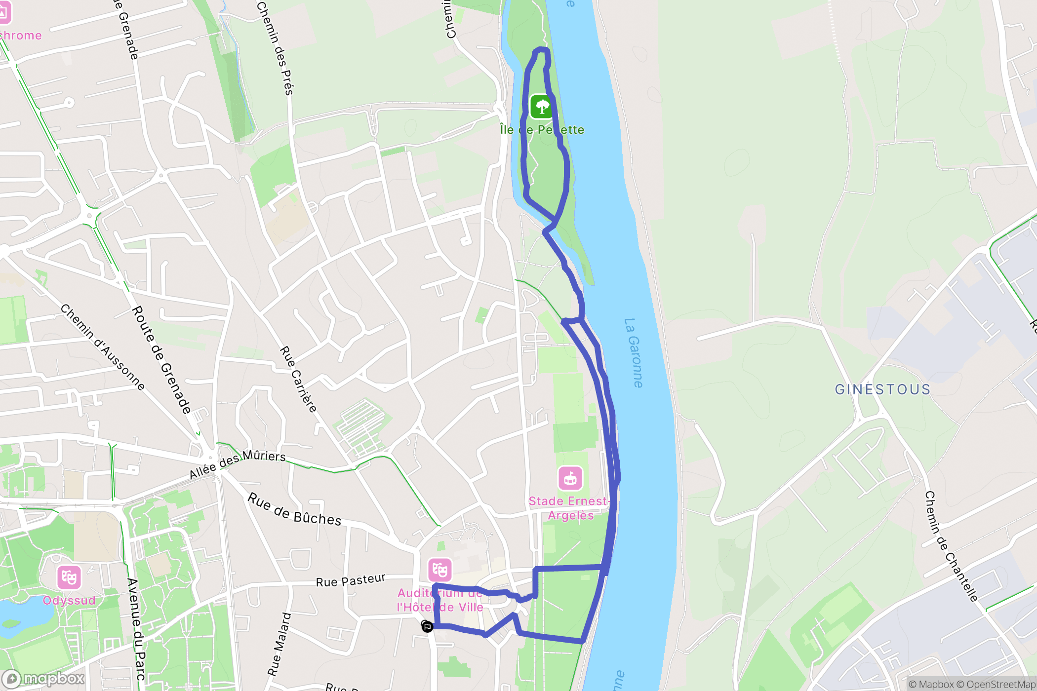 Blagnac: routekaart voor buitenactiviteiten - France