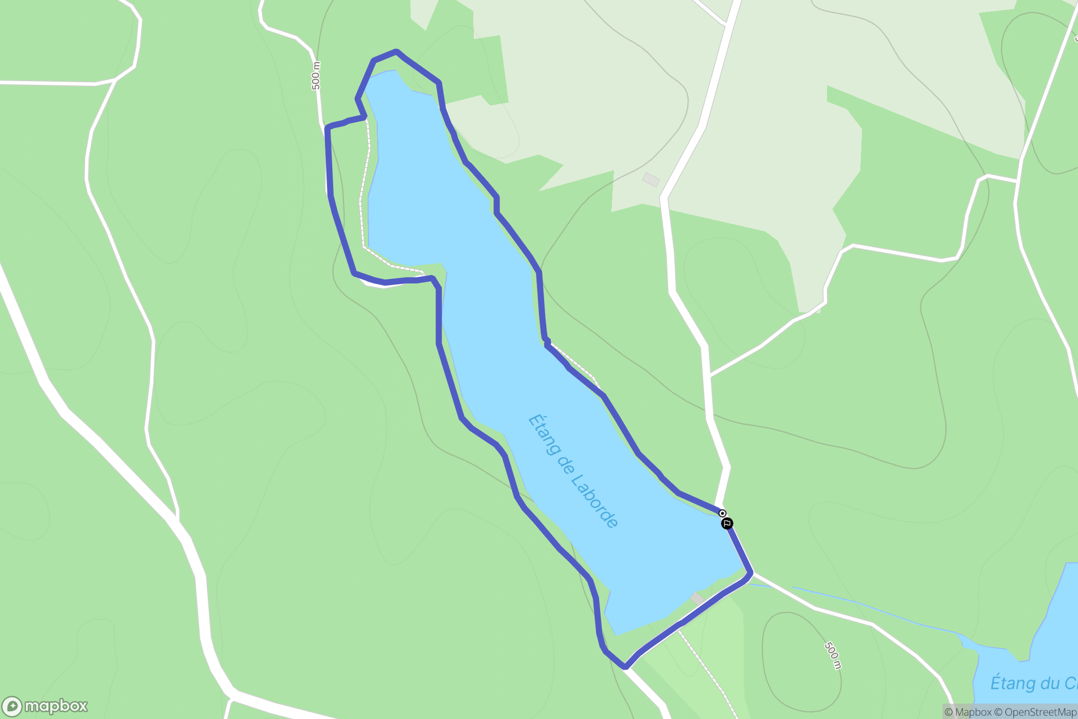 La Roche Canillac: routekaart voor buitenactiviteiten - France