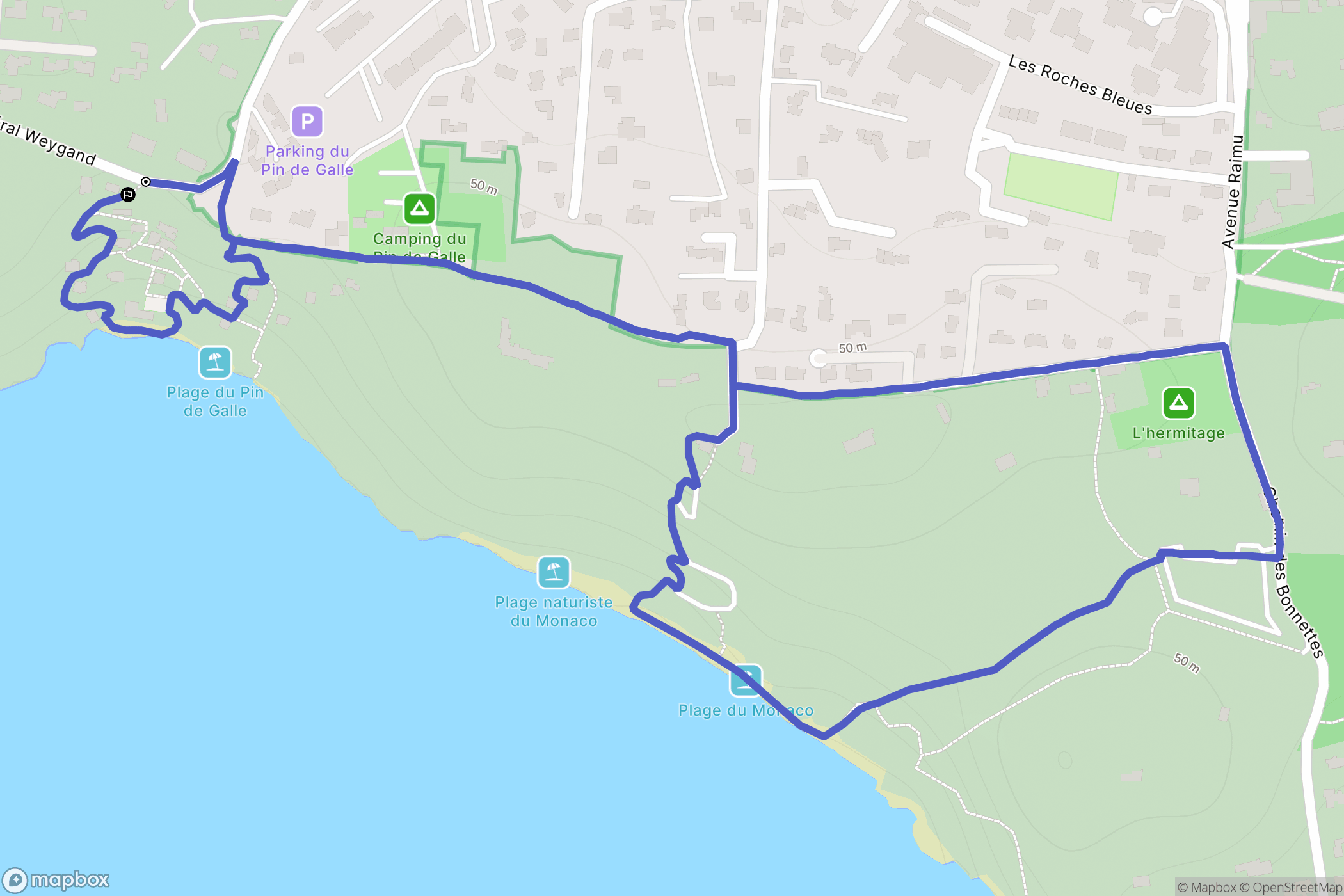 Le Pradet: routekaart voor buitenactiviteiten - France