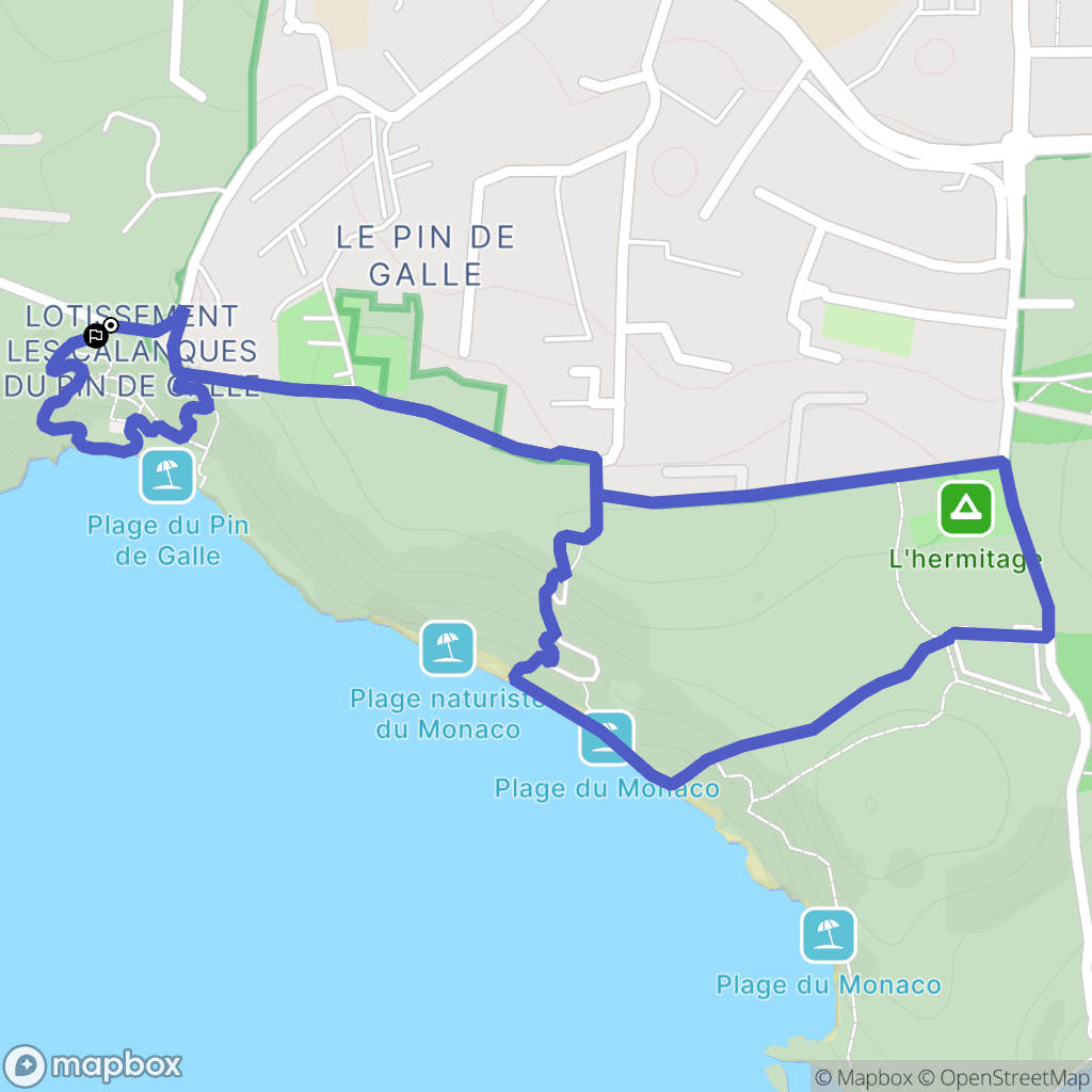 Le Pradet: routekaart voor buitenactiviteiten - France