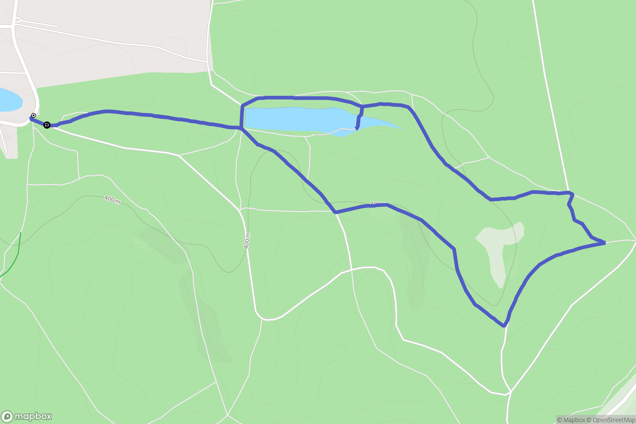 Sanchey : carte du parcours de randonnée - France