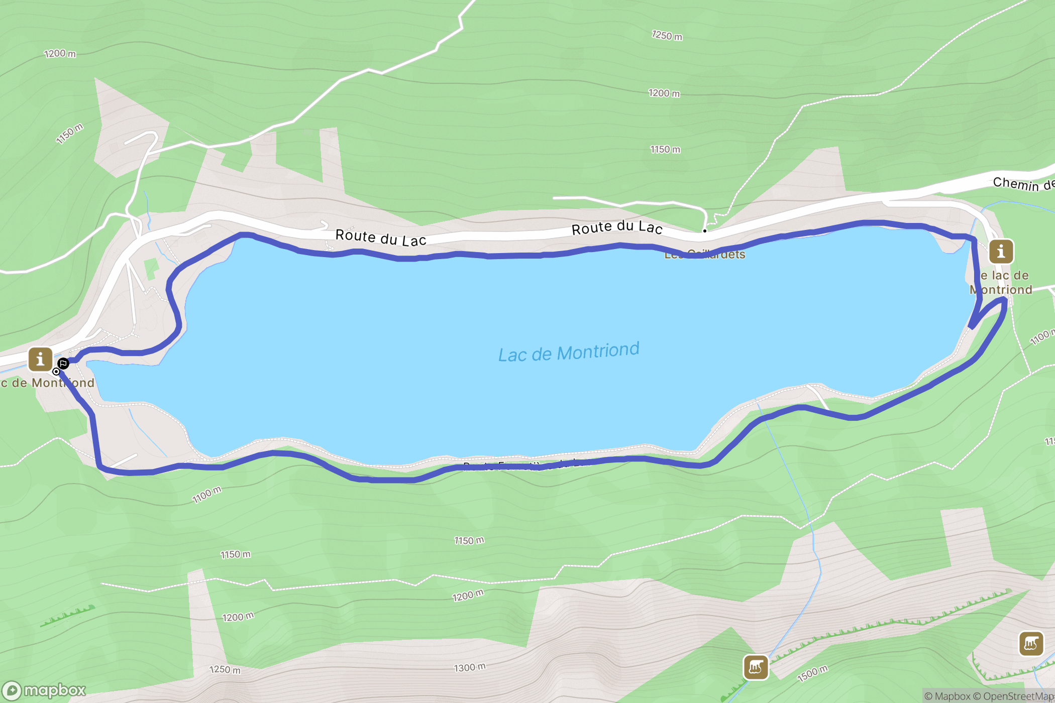 Montriond: routekaart voor buitenactiviteiten - France