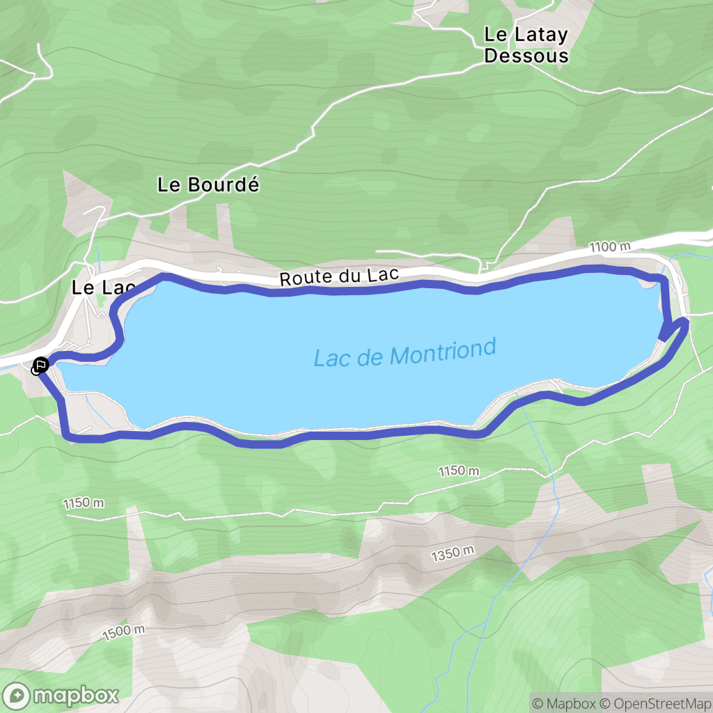 Montriond: routekaart voor buitenactiviteiten - France