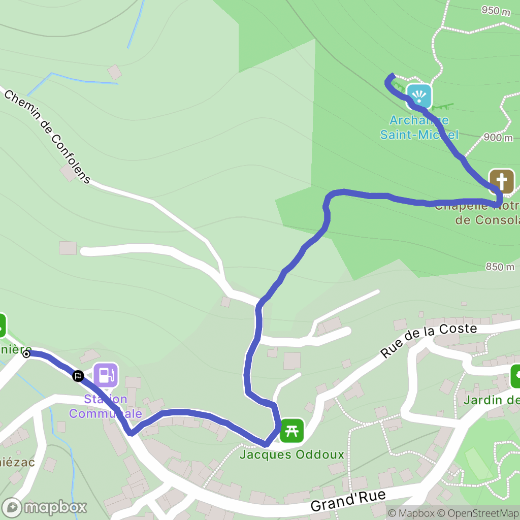 Thiézac: routekaart voor buitenactiviteiten - France