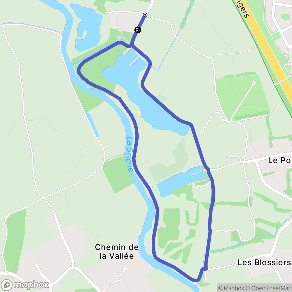 Vern-sur-Seiche: routekaart voor buitenactiviteiten - France