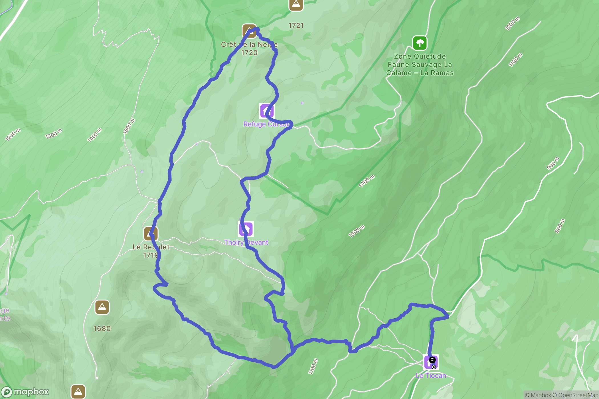 Thoiry: routekaart voor buitenactiviteiten - France