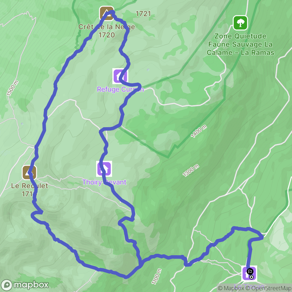 Thoiry: routekaart voor buitenactiviteiten - France