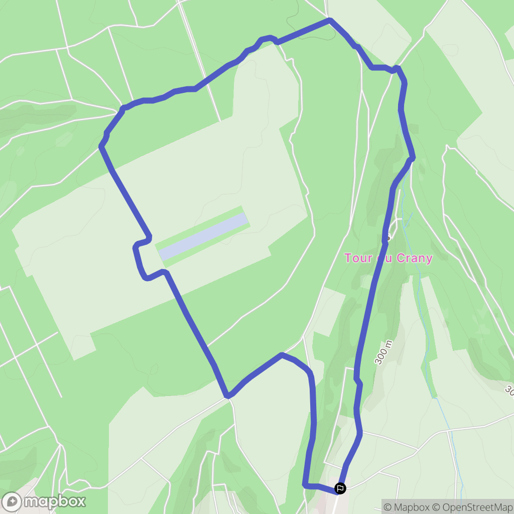 Eulmont : carte du parcours de randonnée - France