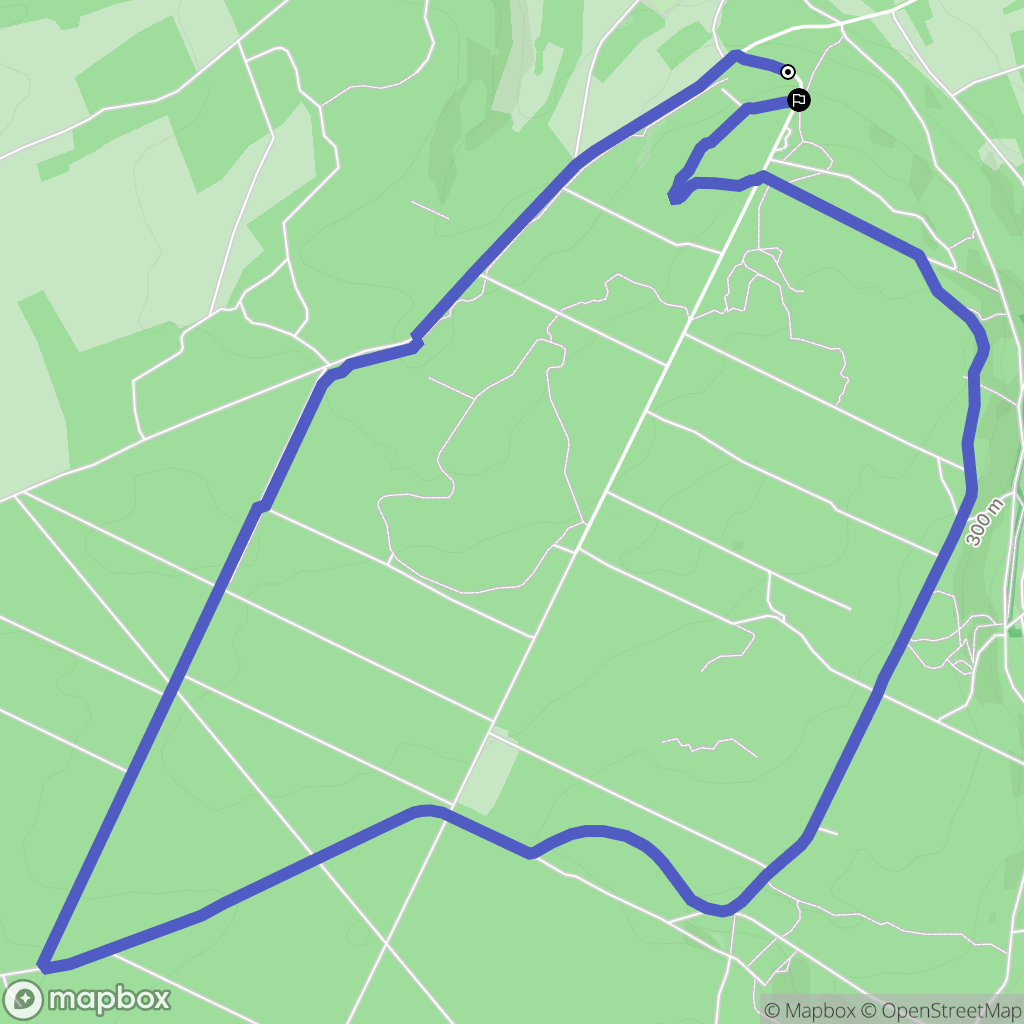 Montauville : carte du parcours de randonnée - France