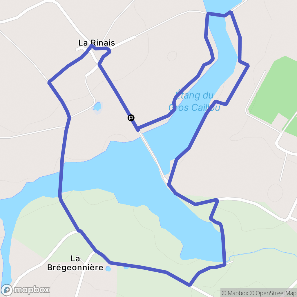 Pornic : carte du parcours de randonnée - France