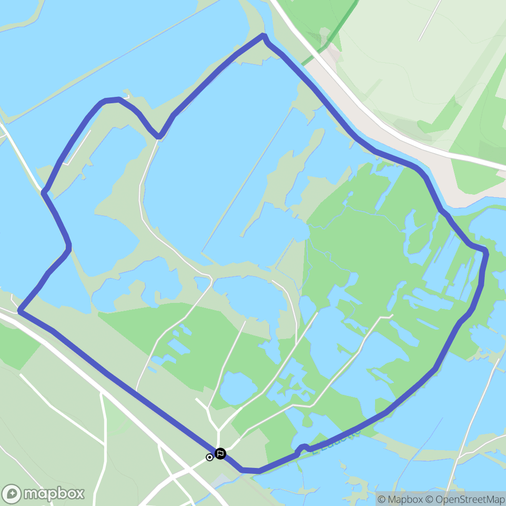 Longpré-les-Corps-Saints : carte du parcours de randonnée - France