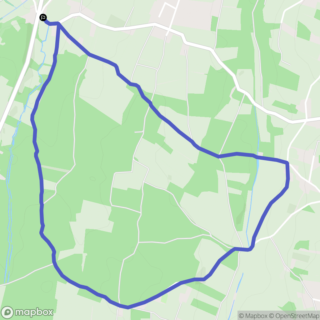 Porte des Pierres Dorées : carte du parcours de randonnée - France