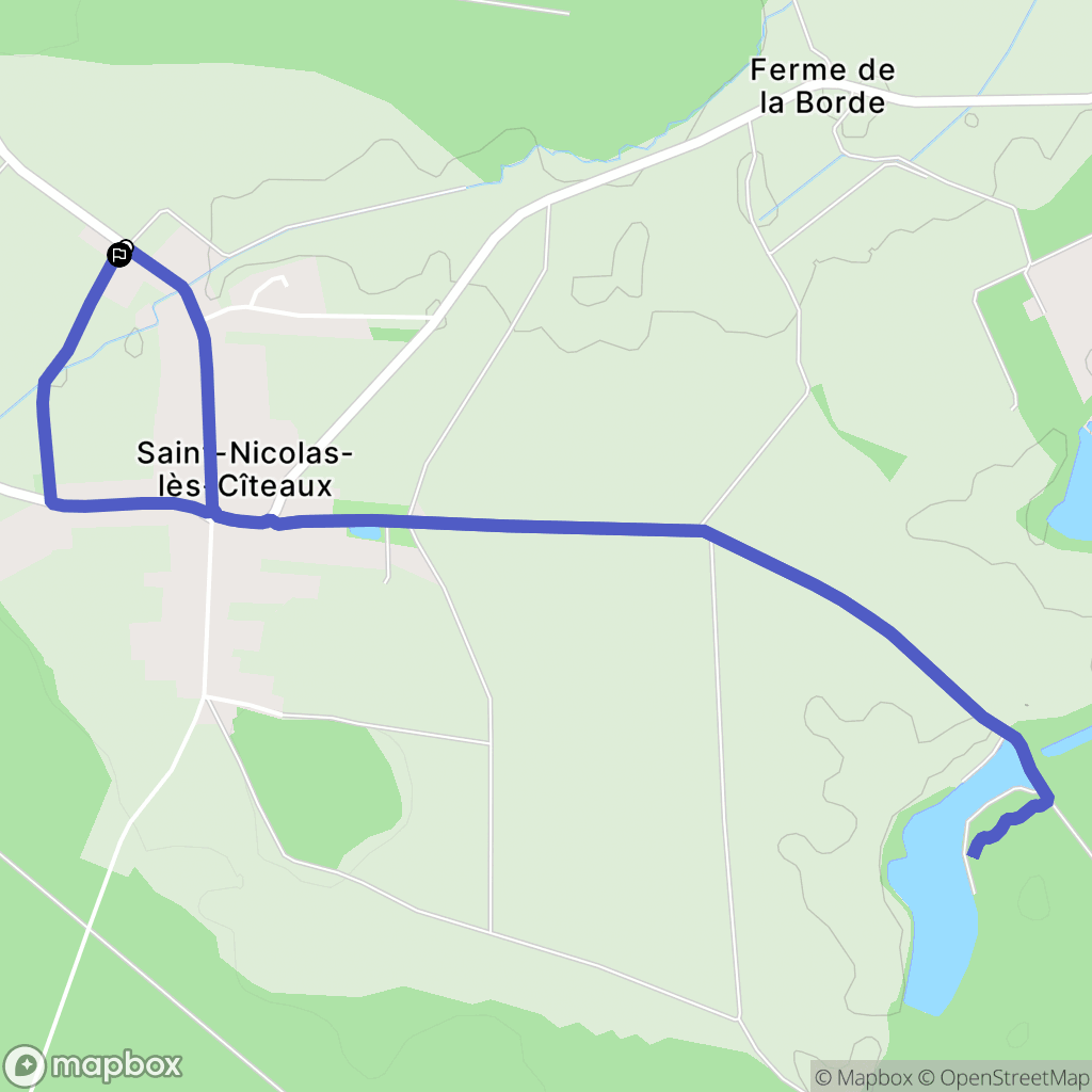 Saint-Nicolas-lès-Cîteaux: routekaart voor buitenactiviteiten - France