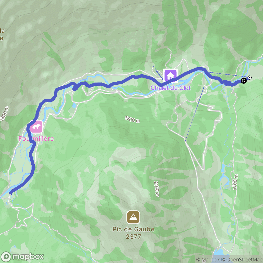 Cauterets: routekaart voor buitenactiviteiten - France