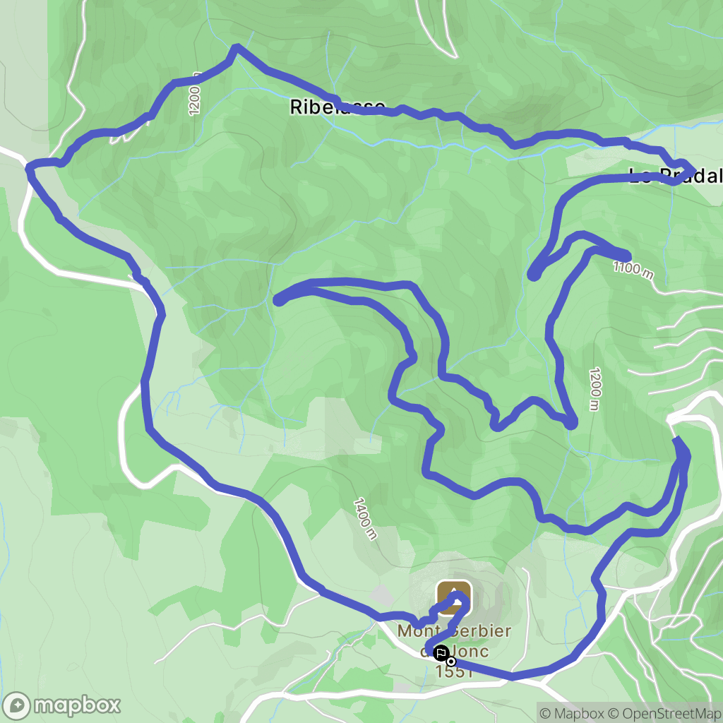 Saint-Martial: routekaart voor buitenactiviteiten - France
