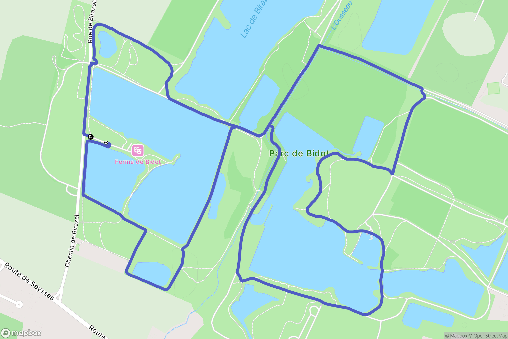 Villeneuve Tolosane: routekaart voor buitenactiviteiten - France