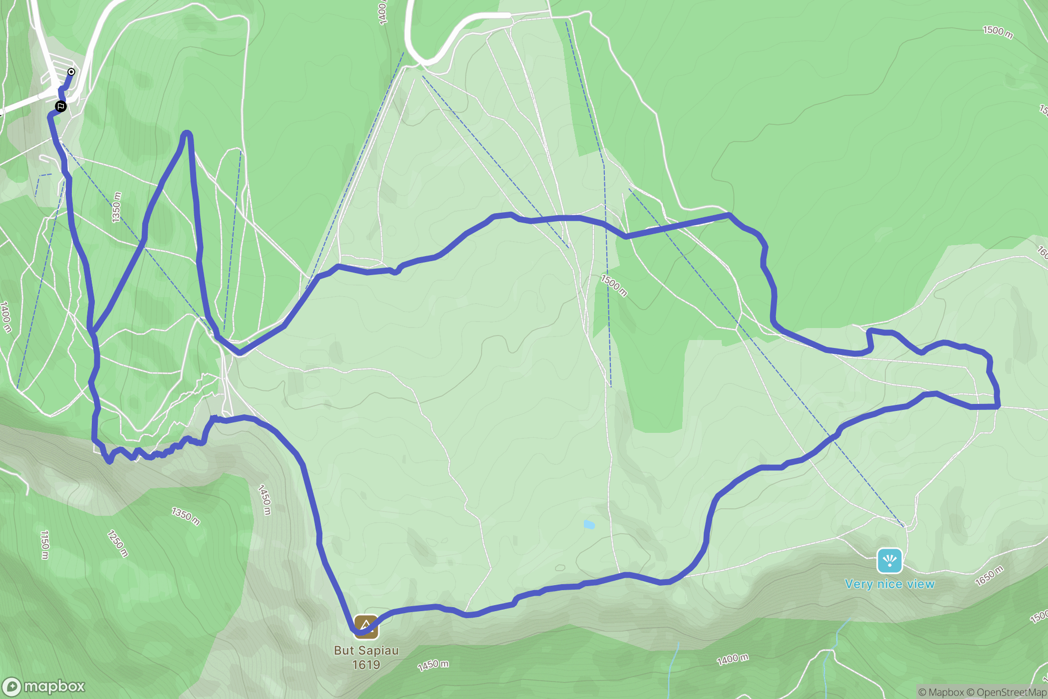 Saint-Agnan-en-Vercors: routekaart voor buitenactiviteiten - France