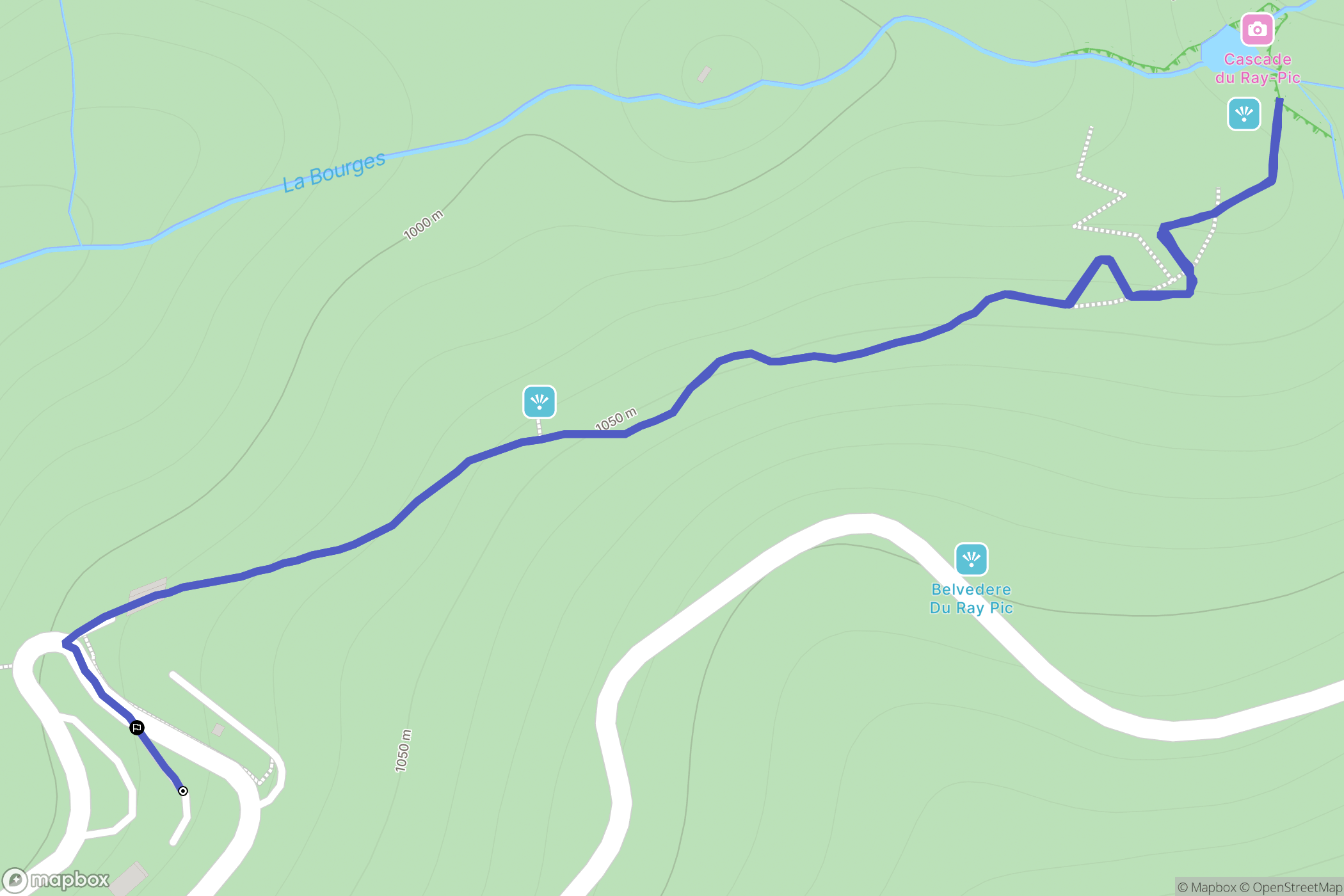 Péreyres: routekaart voor buitenactiviteiten - France