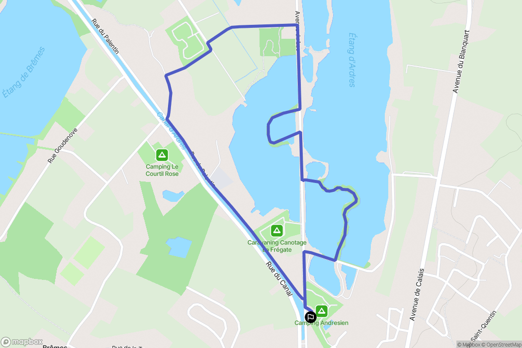 Ardres: routekaart voor buitenactiviteiten - France