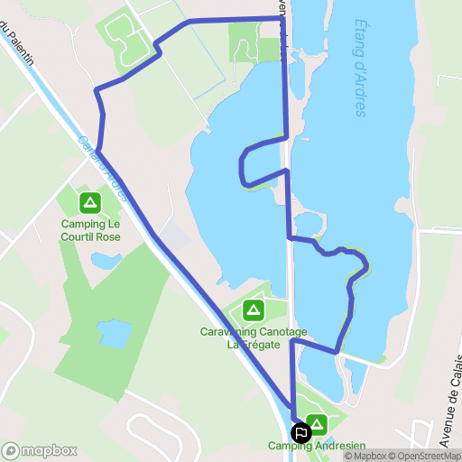 Ardres: routekaart voor buitenactiviteiten - France