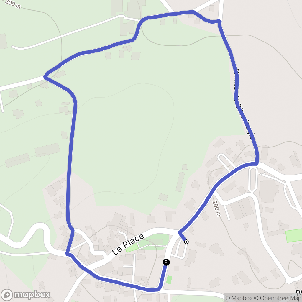 Irissarry : carte du parcours de randonnée - France