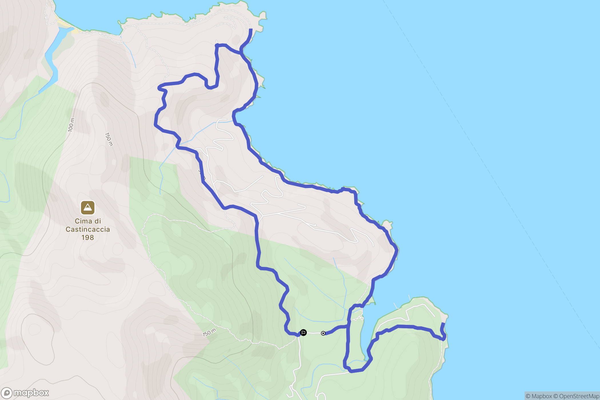 Saint-Florent: routekaart voor buitenactiviteiten - France