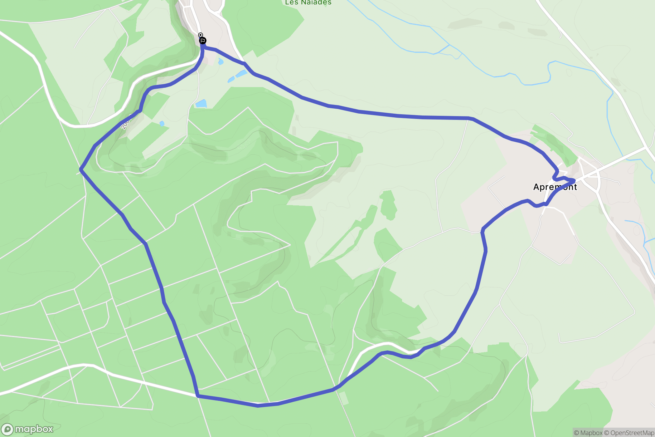 Châtel-Chéhéry: routekaart voor buitenactiviteiten - France