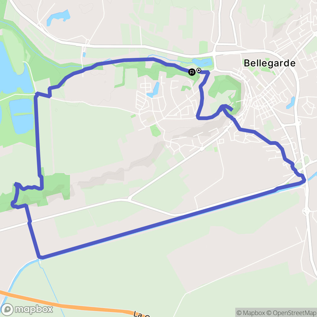 Bellegarde: routekaart voor buitenactiviteiten - France