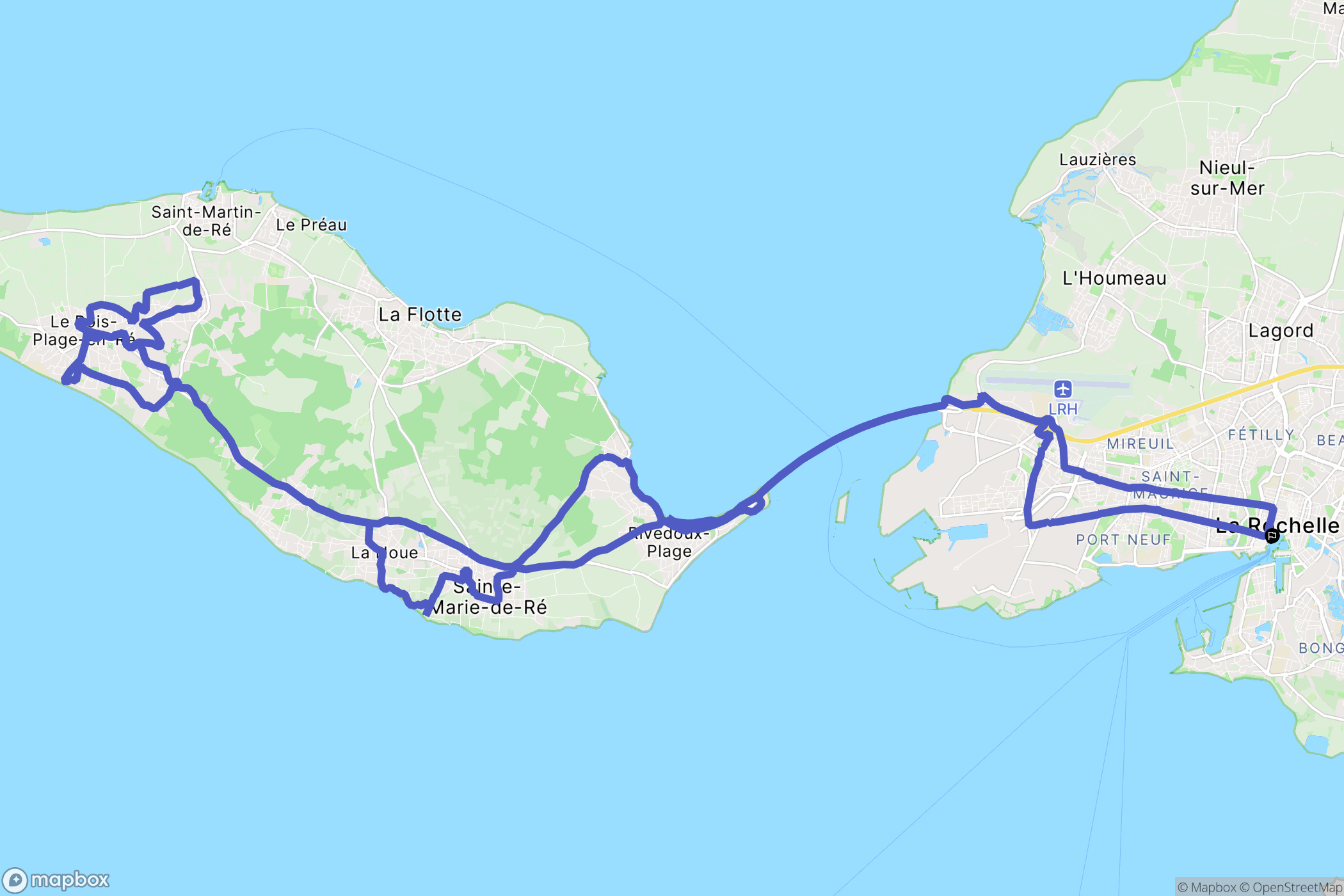 La Rochelle: routekaart voor buitenactiviteiten - France