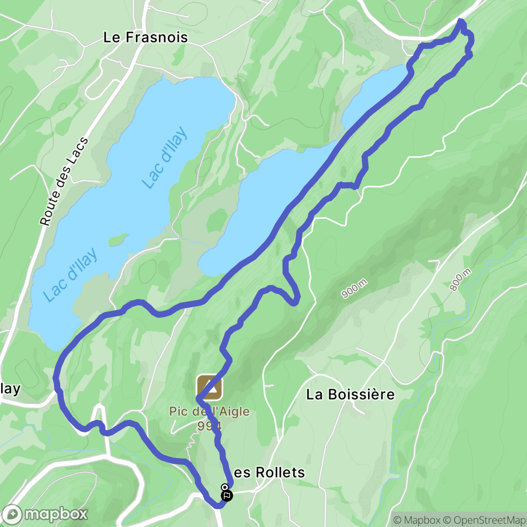 La Chaux-du-Dombief: routekaart voor buitenactiviteiten - France