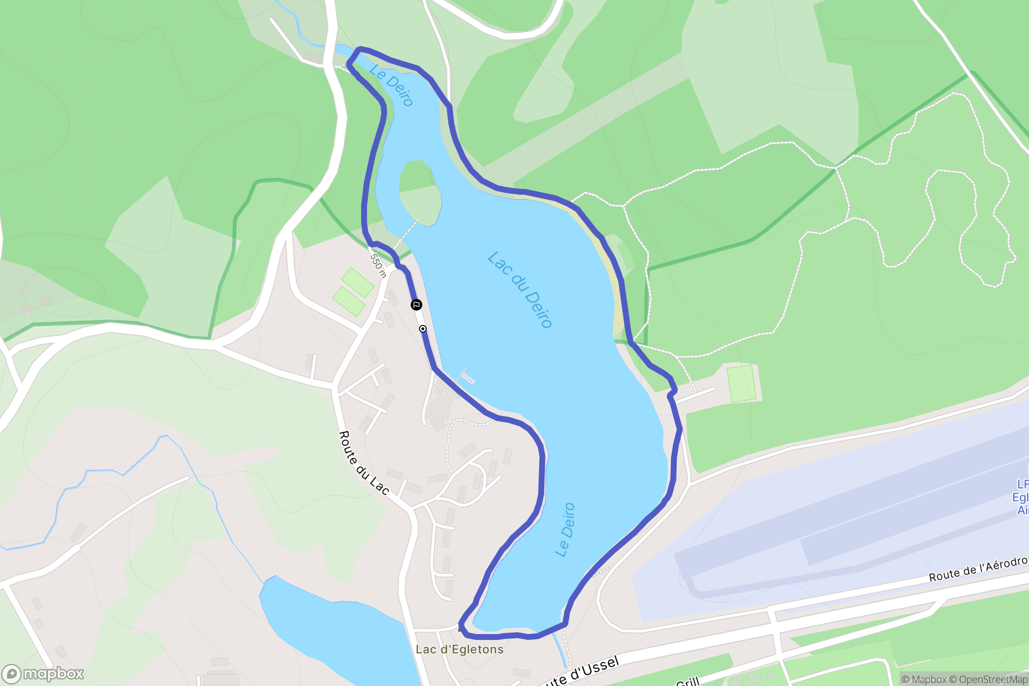 Égletons: routekaart voor buitenactiviteiten - France