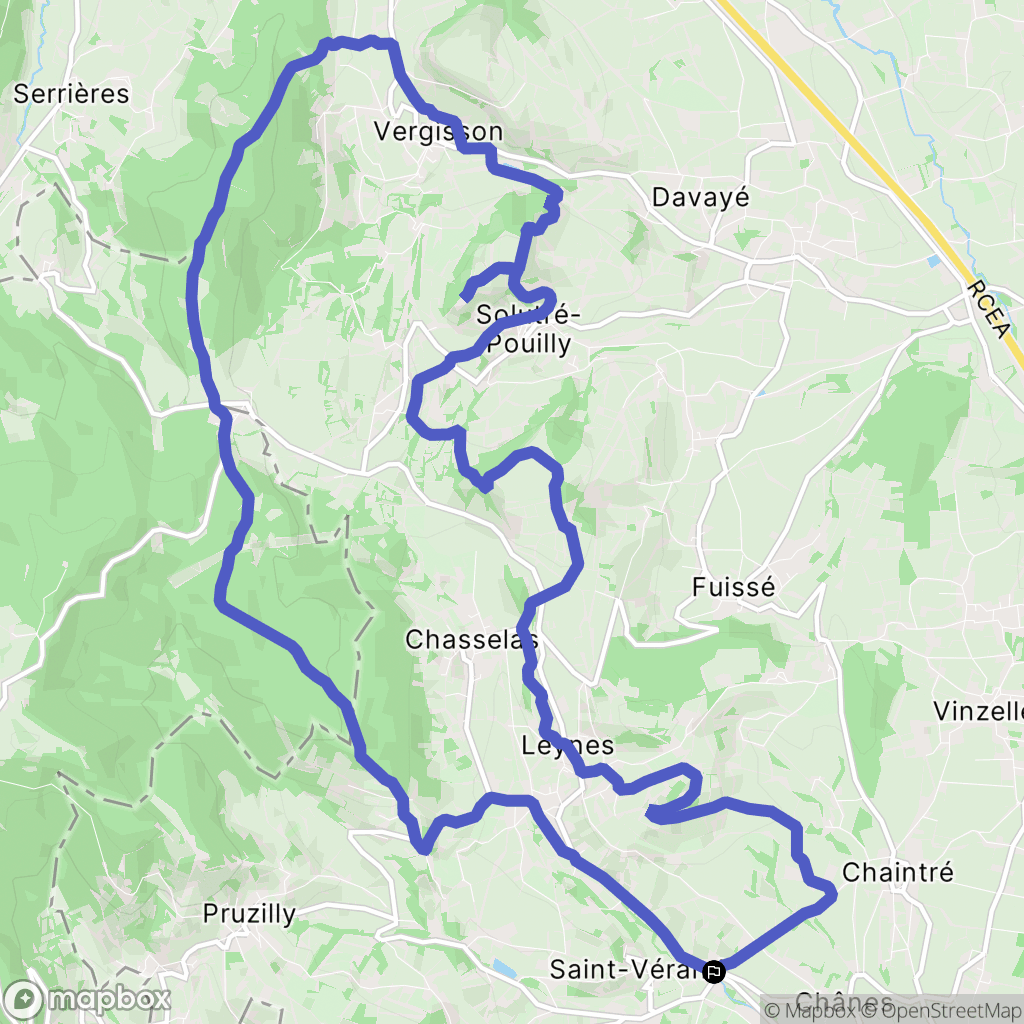 Chânes: routekaart voor buitenactiviteiten - France