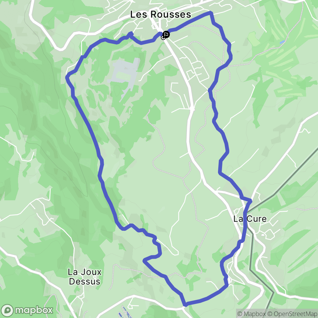 Les Rousses: routekaart voor buitenactiviteiten - France
