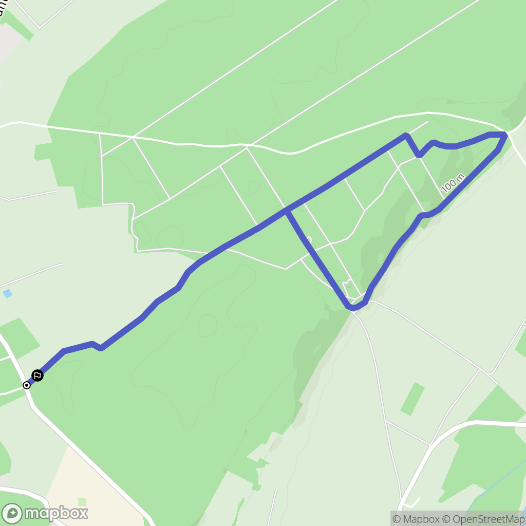 Marcilly-sur-Eure : carte du parcours de randonnée - France